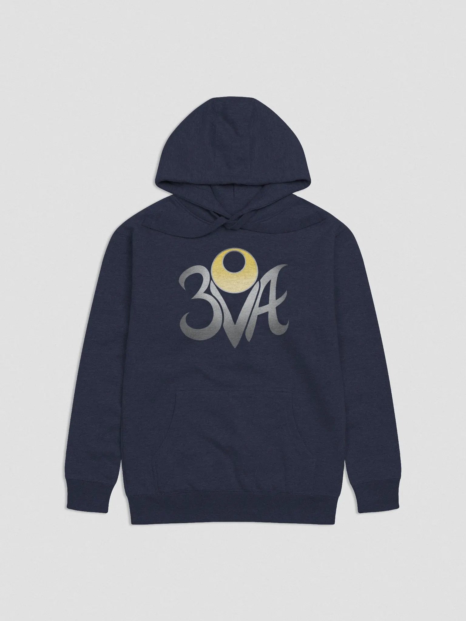 Silver 3VA Logo Hoodie Sweatshirt (see more for color options) product image (2)