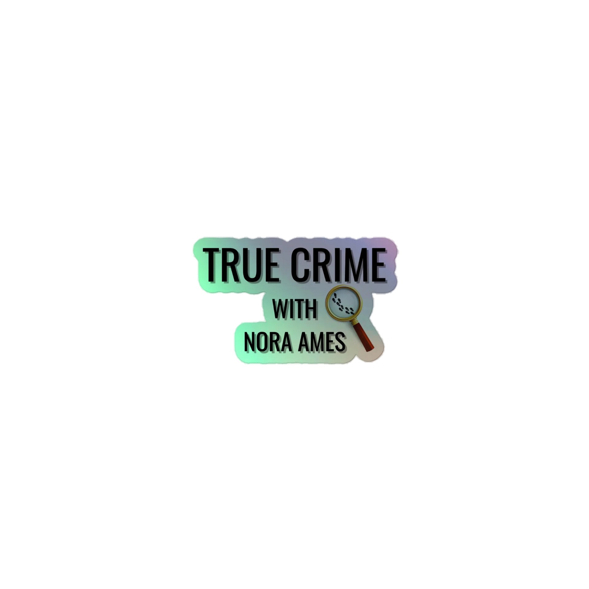 True Crime Holo Sticker product image (1)