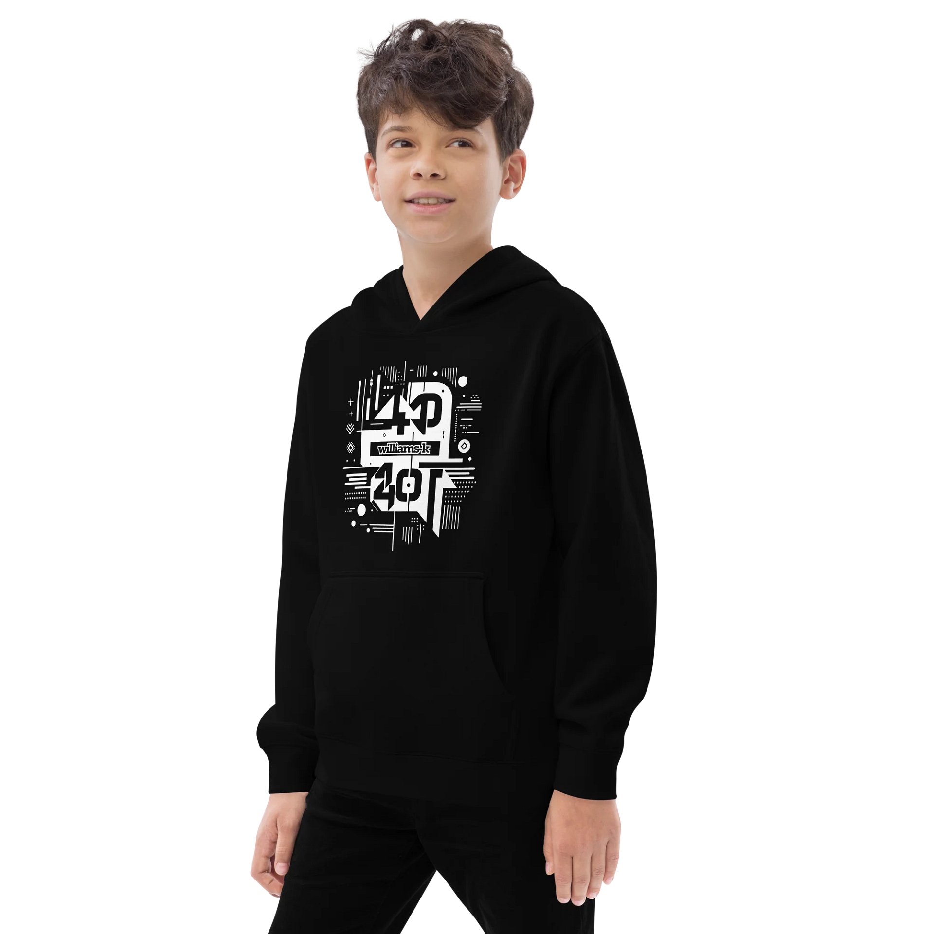 Digital Network Connections Youth Pullover Fleece product image (3)
