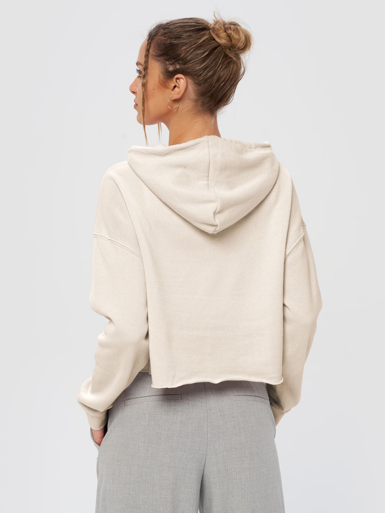 Women’s Lightweight Cropped Hoodie WHFB0107 product image (4)