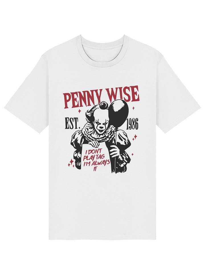 Menacing Clown Organic Cotton T-Shirt product image (2)