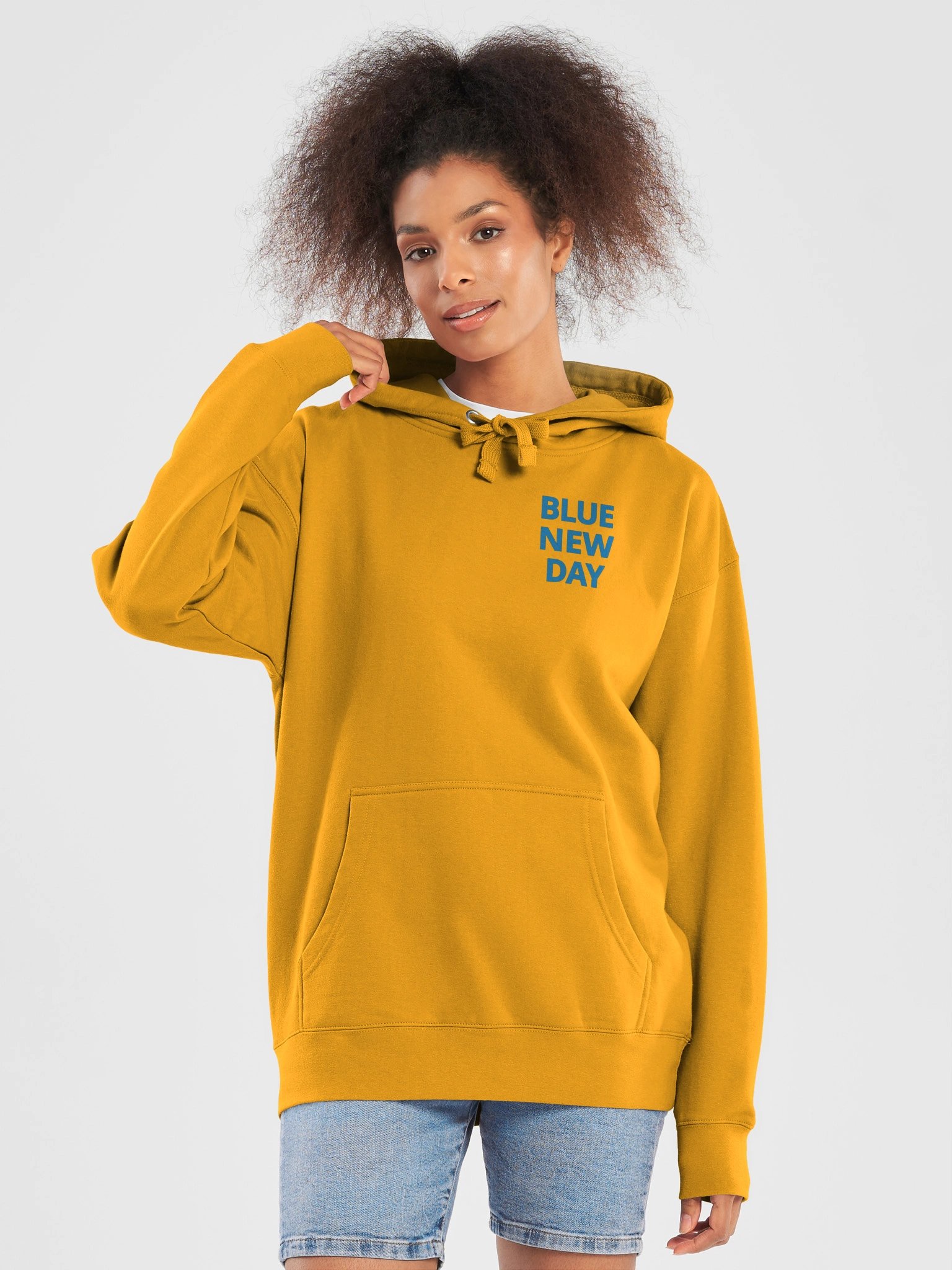 Blue New Day Hoodie product image (45)