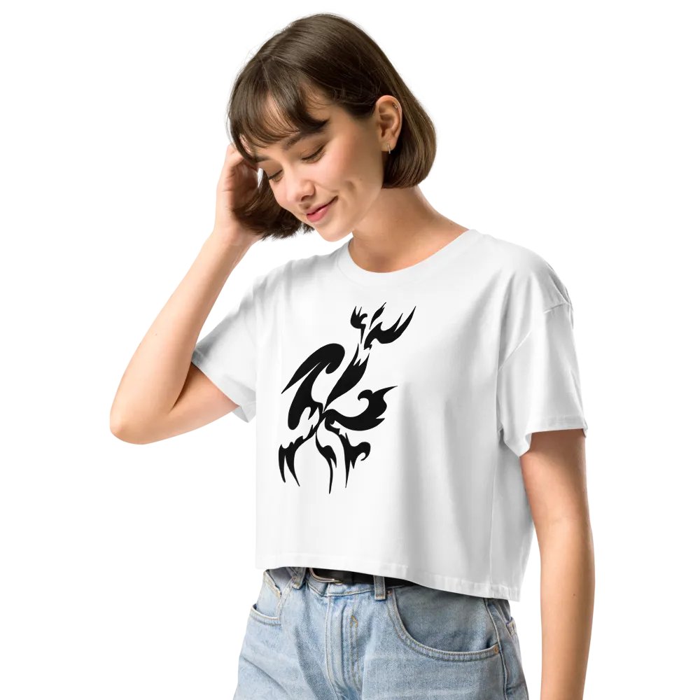 W Fluttering Bird crop top product image (11)