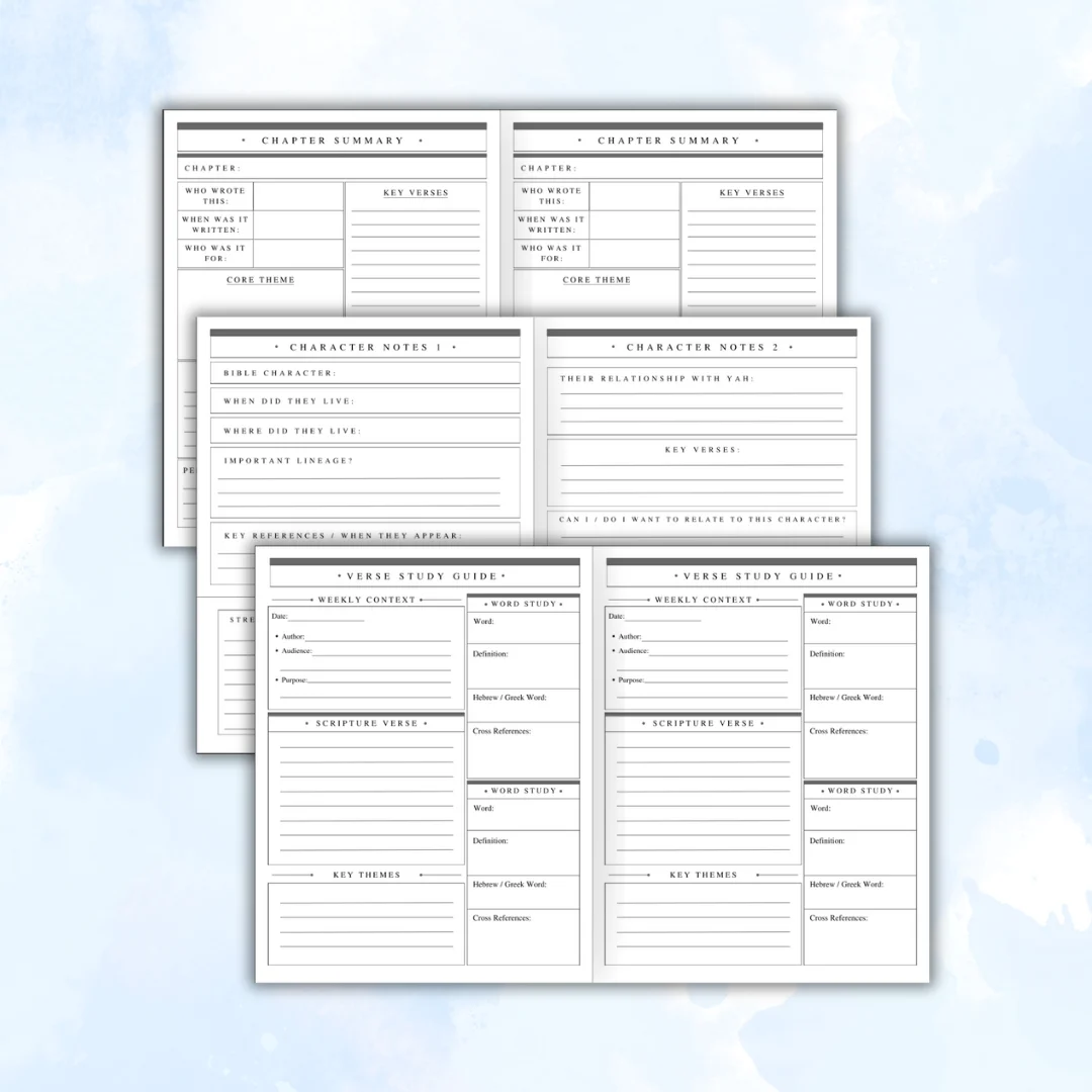 Natsarim Study Journal product image (5)