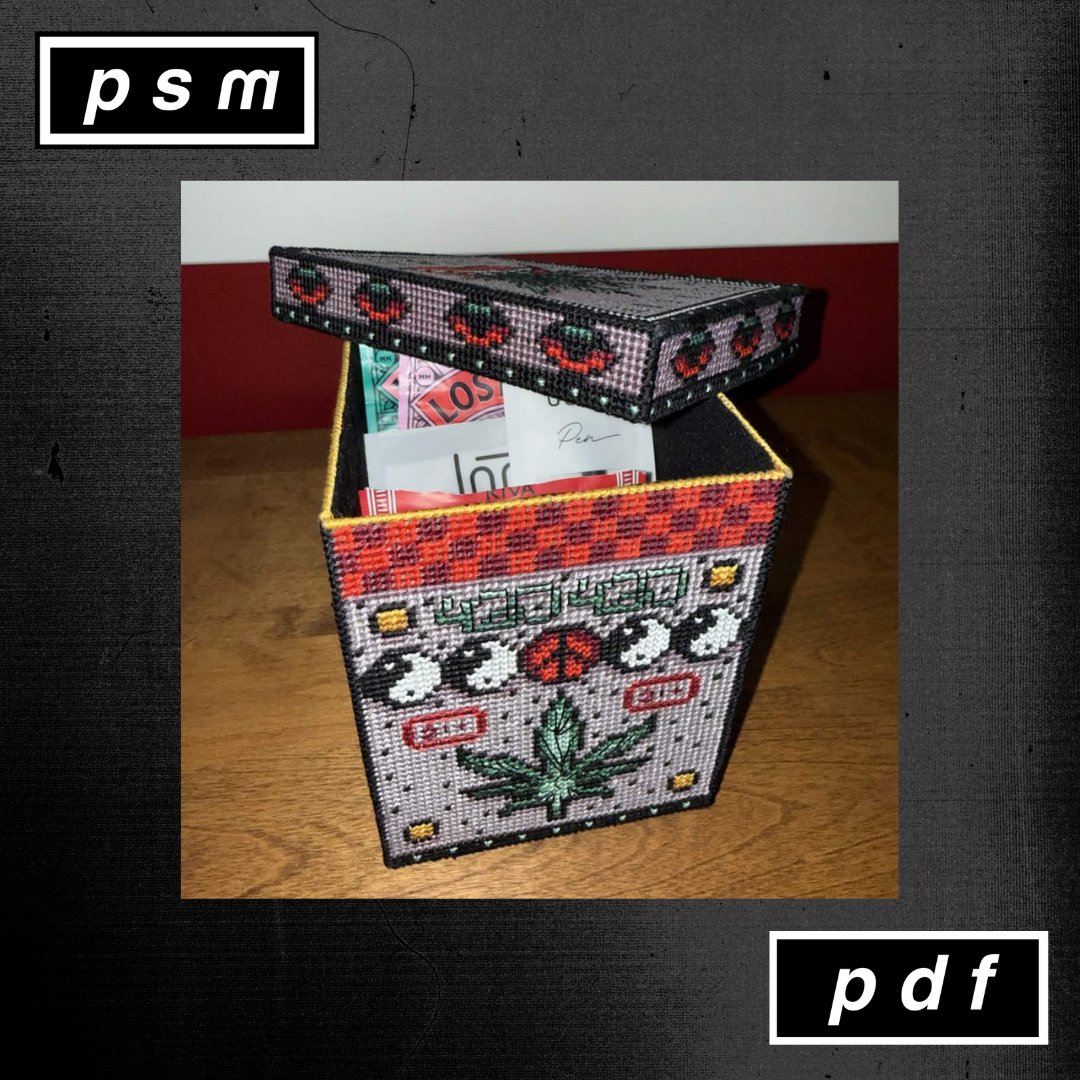 Devil's Lettuce Large Storage Box Pattern product image (5)