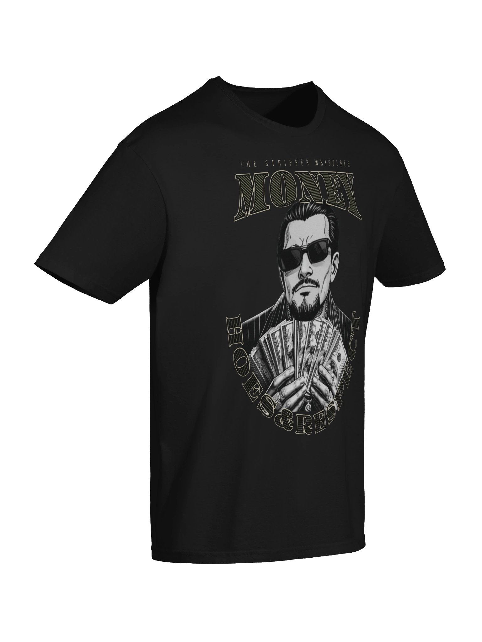 money hoes and respect shirt product image (47)