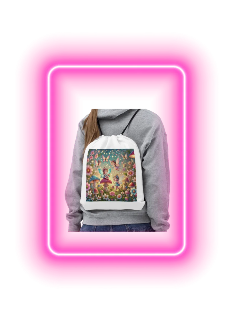 Fairy Garden Drawstring Bag product image (1)