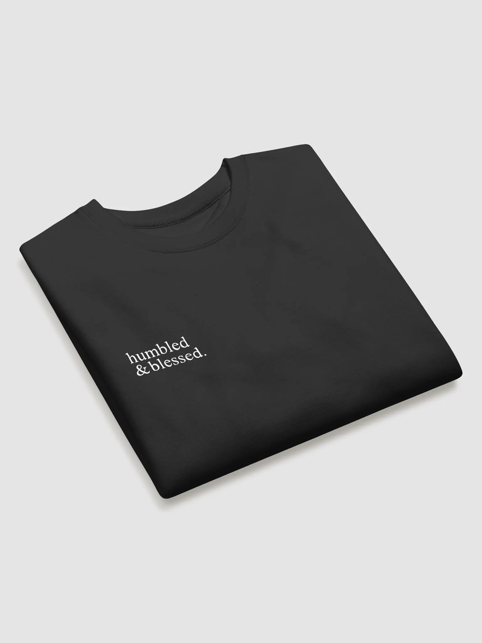 Truly Humbled & Blessed Sweater | Black product image (3)