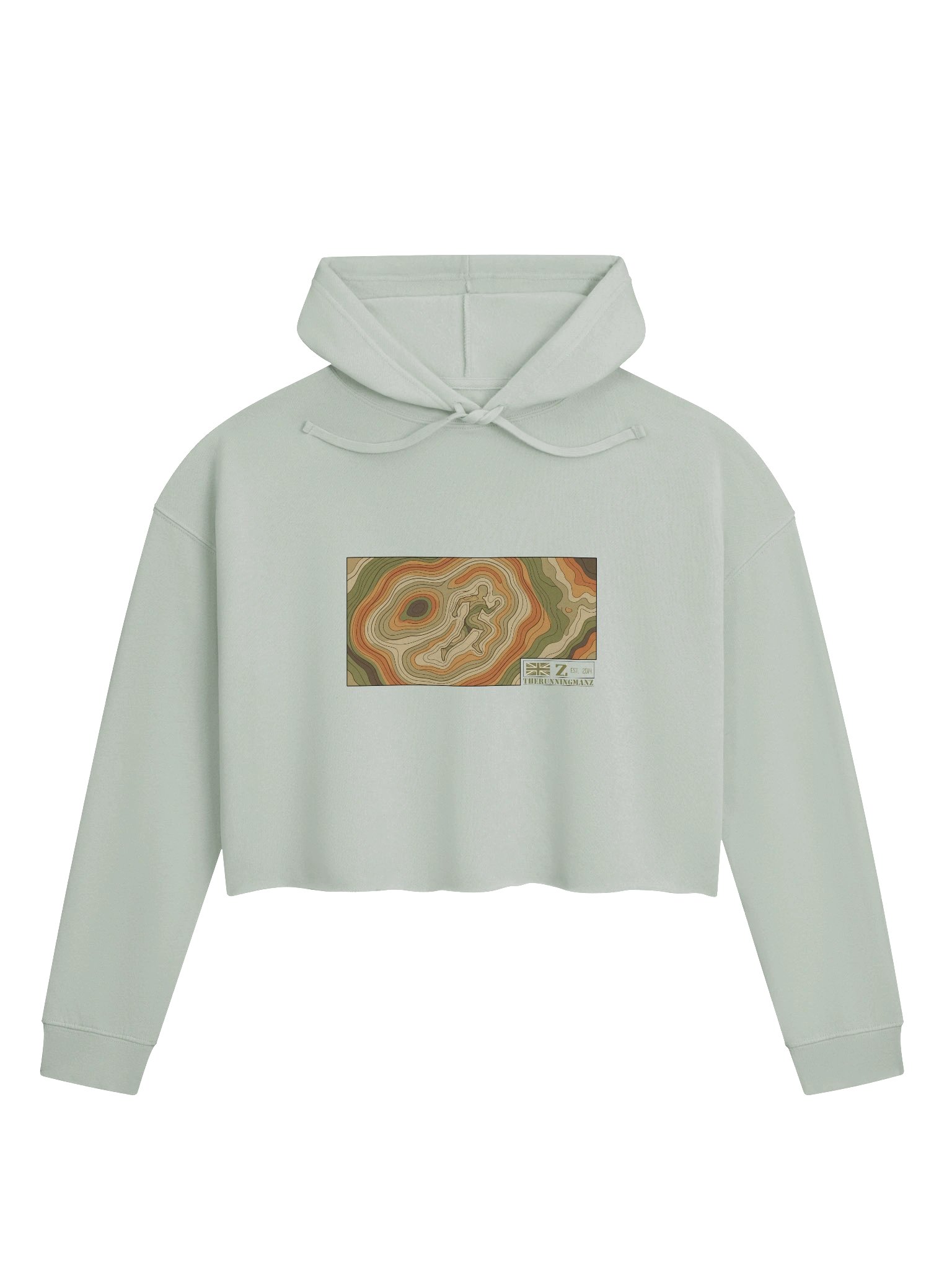Topo Runner Independent Trading Co. Lightweight Cropped Hoodie product image (9)