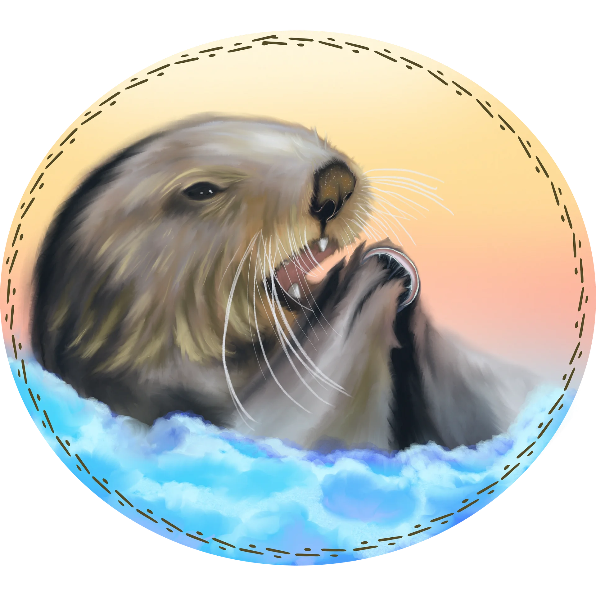 Otter Sticker product image (1)
