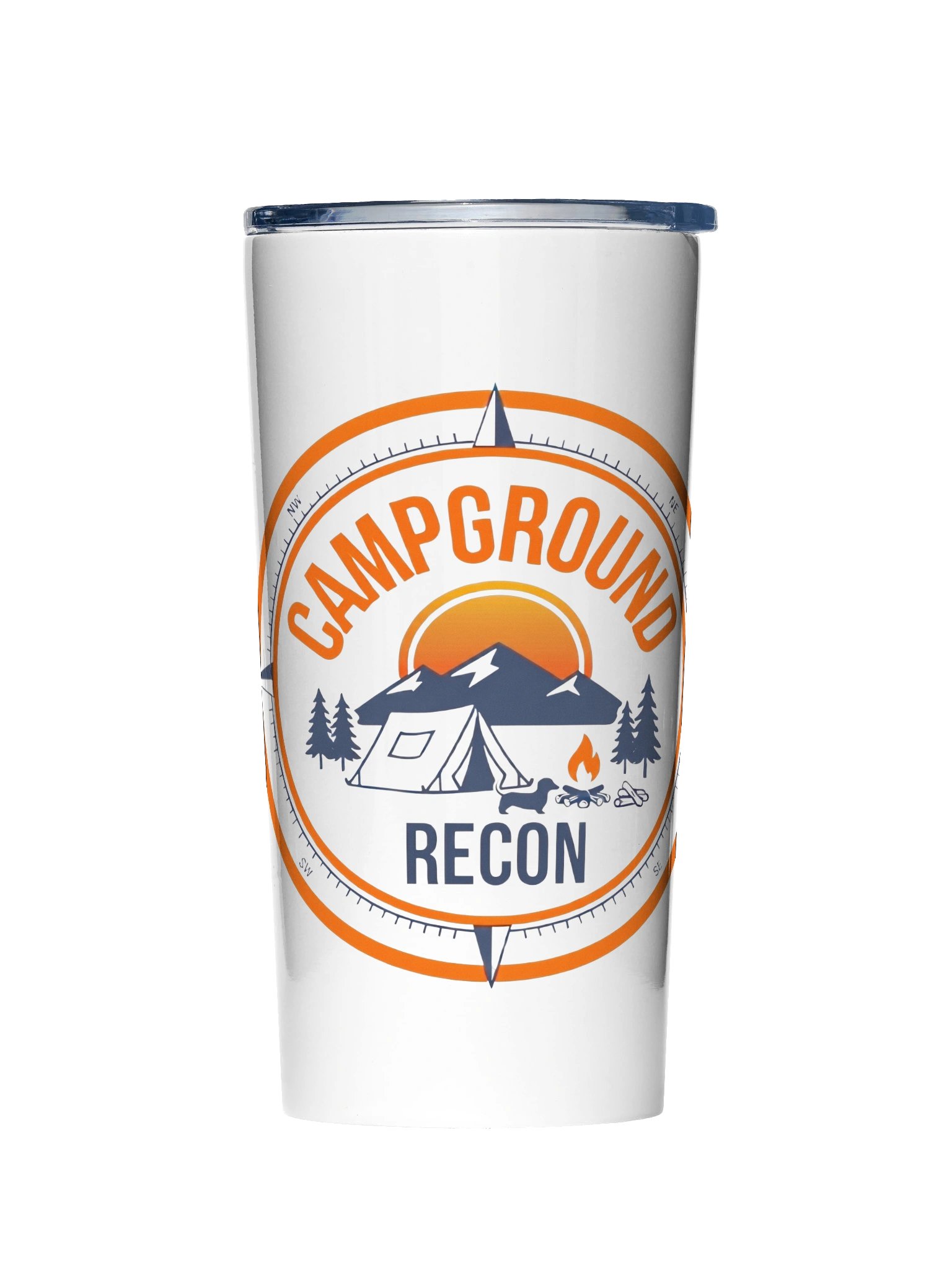 Campground Recon 20oz Tumbler - Tent Logo product image (1)