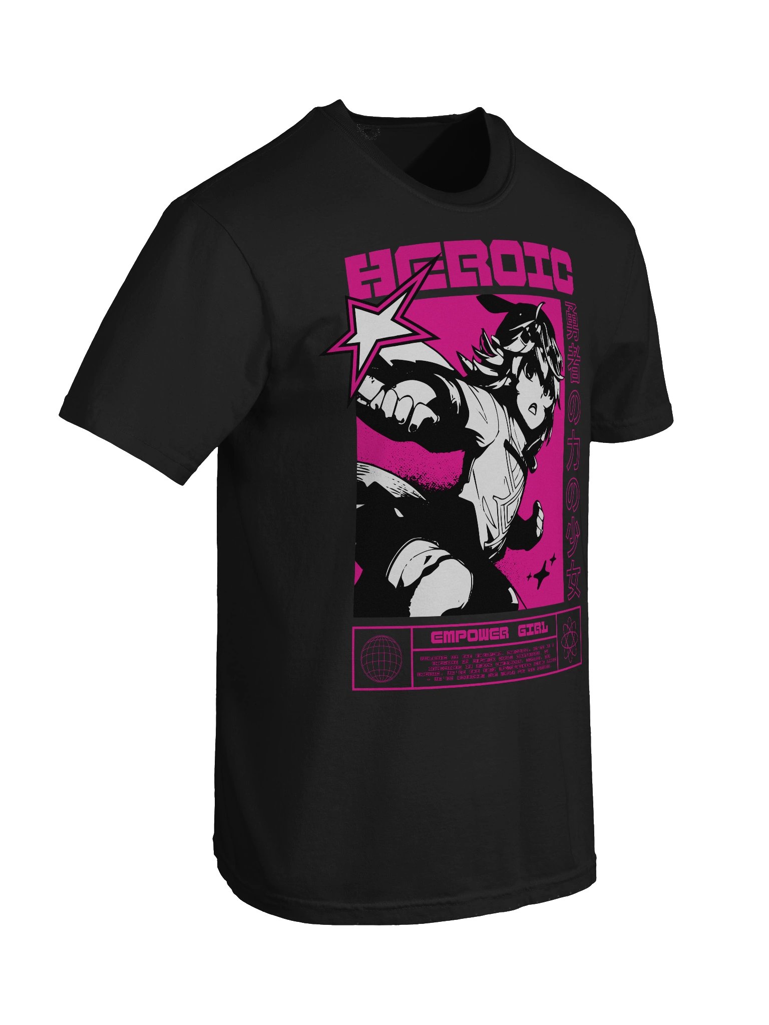 Stylish Y2K Anime T-Shirt Celebrating Heroic Girls and Pride product image (57)