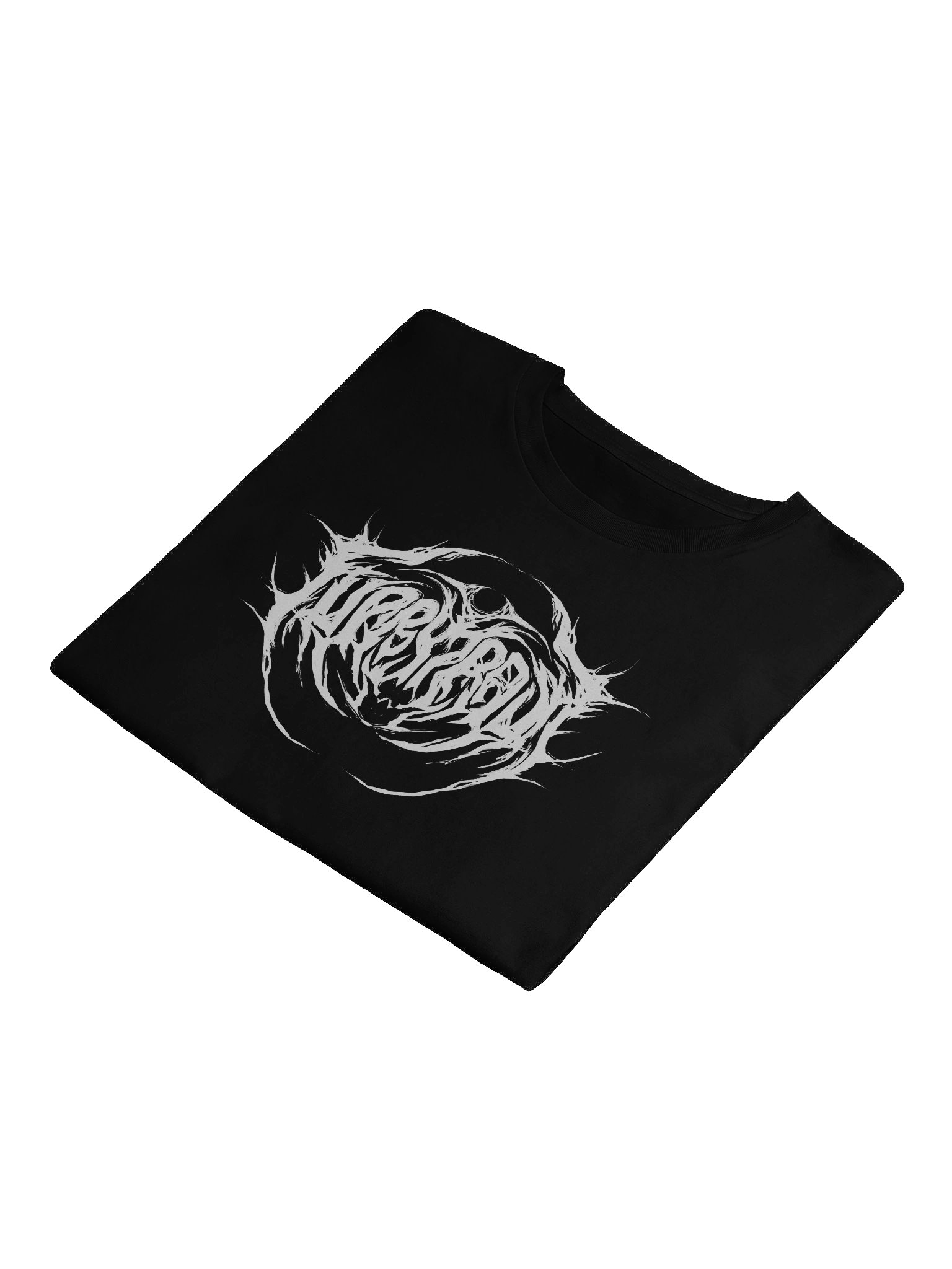Furry Trash Crop Top – Metal Logo (White Print) product image (20)