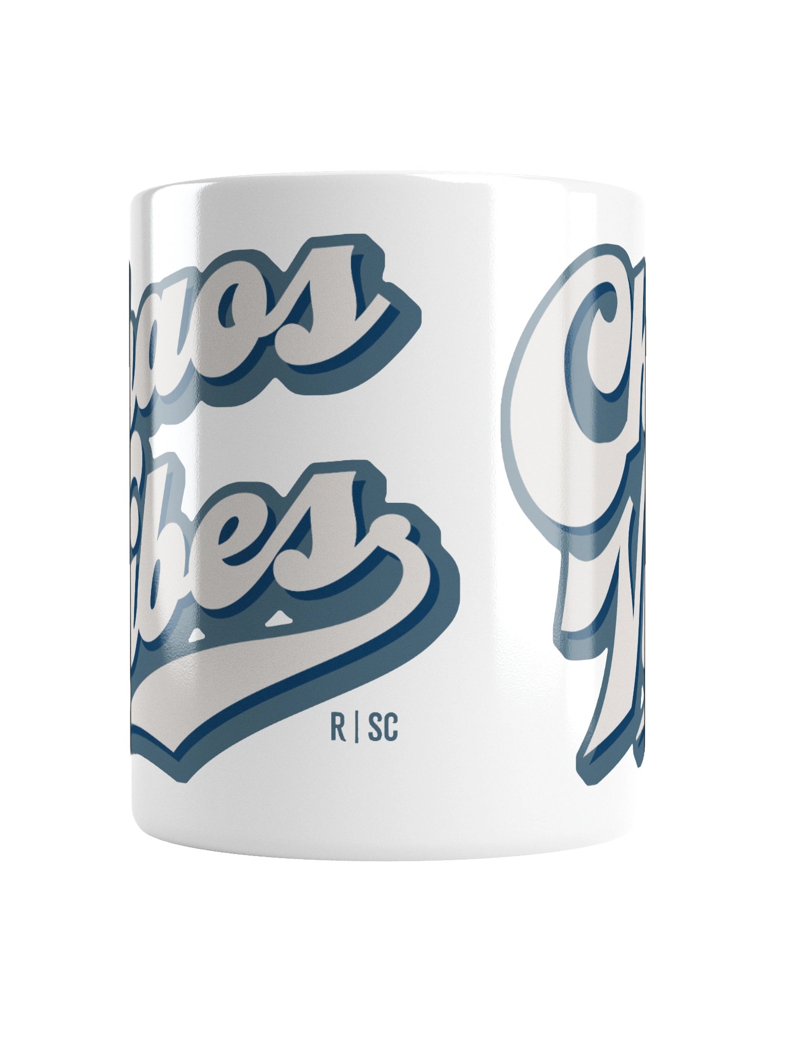 Chaos Vibes White Mug product image (6)