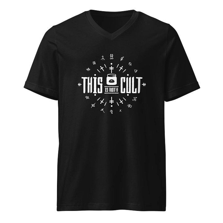 This Is Not a Cult - Bella+Canvas Short Sleeve V-Neck Jersey T-Shirt product image (1)