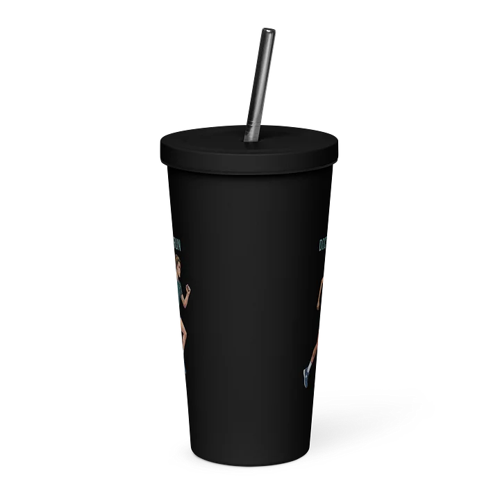 Doctor Athlete Tumbler with Straw | Ladies Running Edition product image (2)