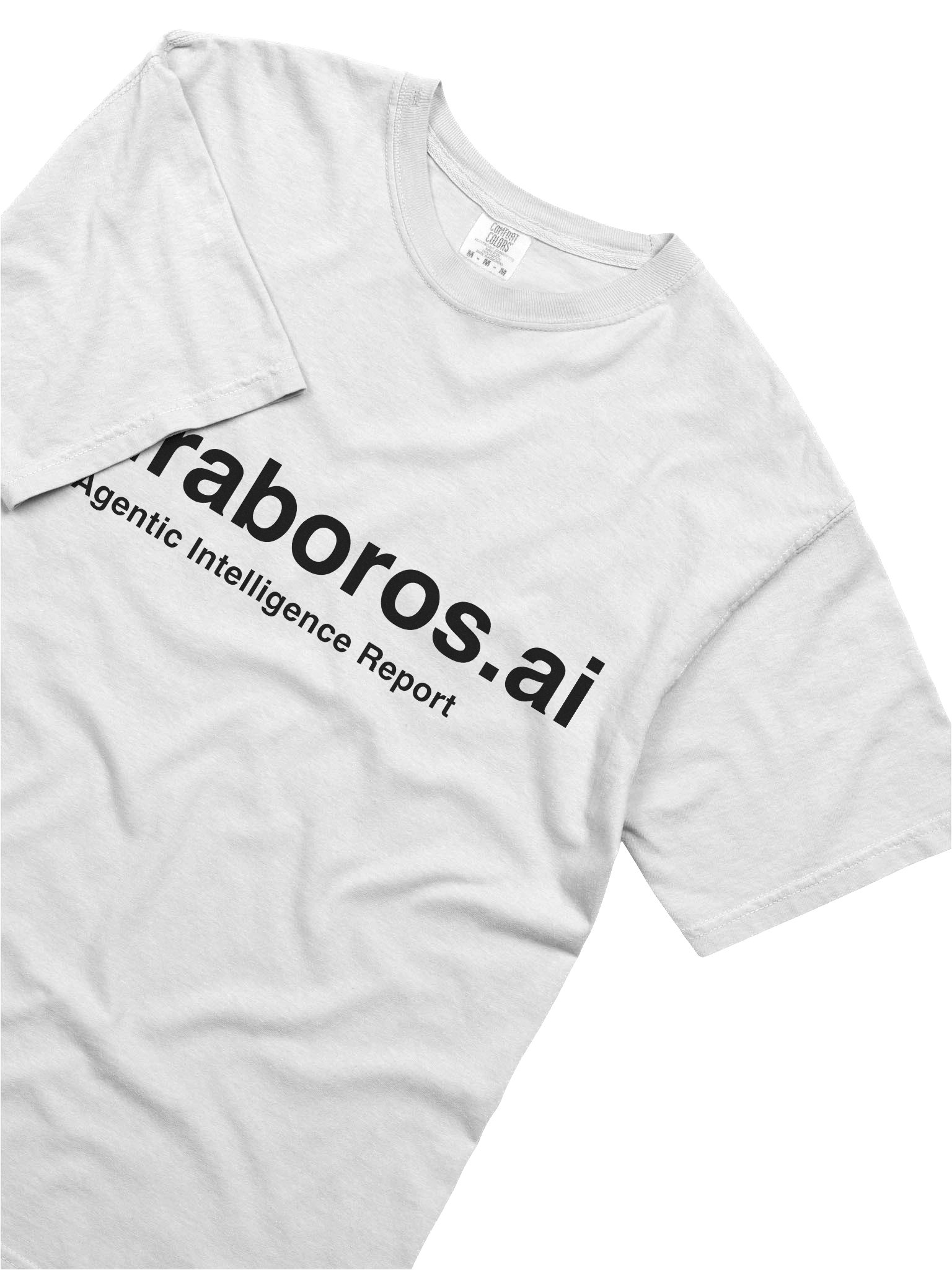 auraboros.ai Classic White T-Shirt product image (5)
