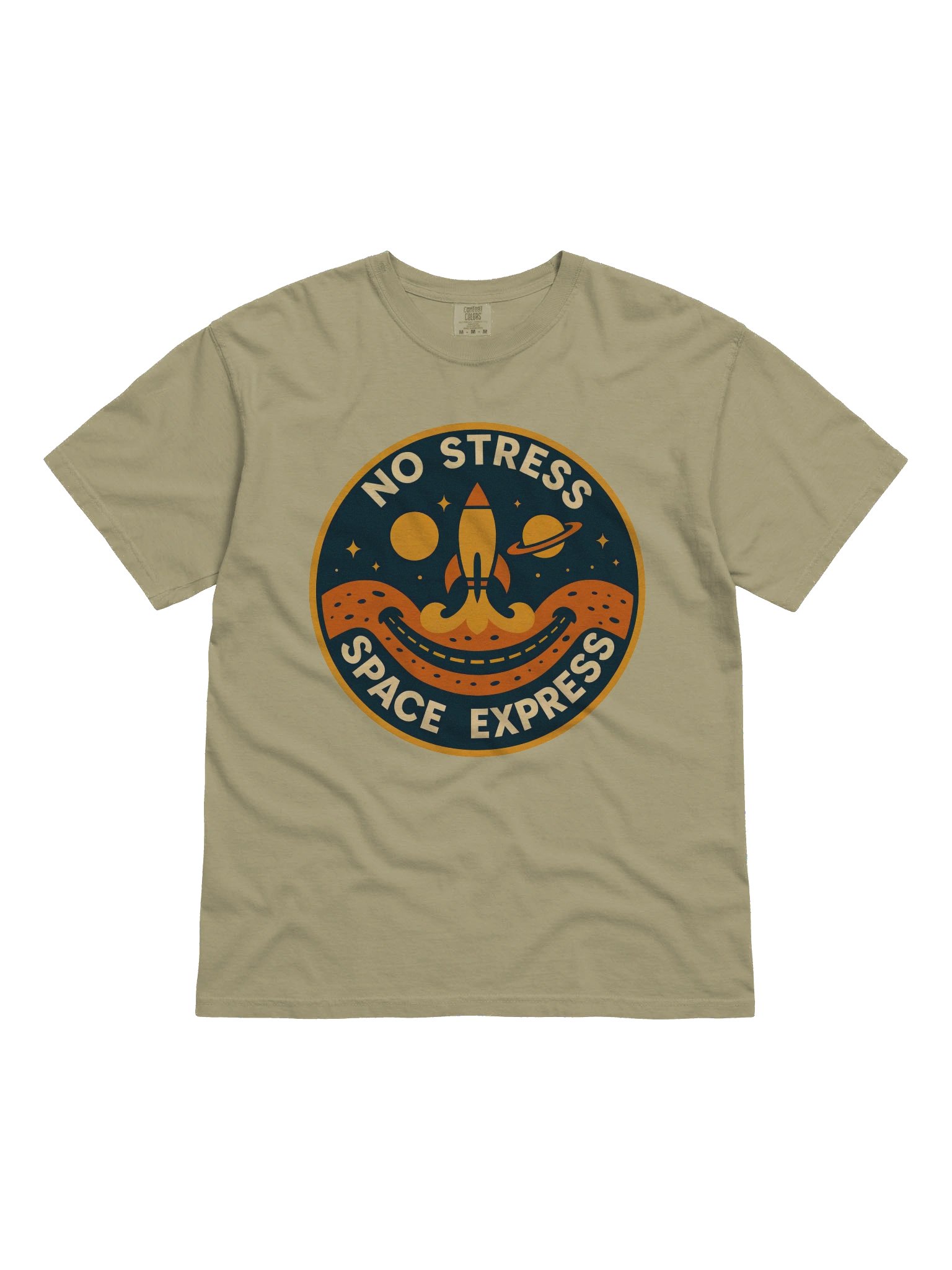 No Stress Space Express - Full-size Logo T-shirt product image (2)