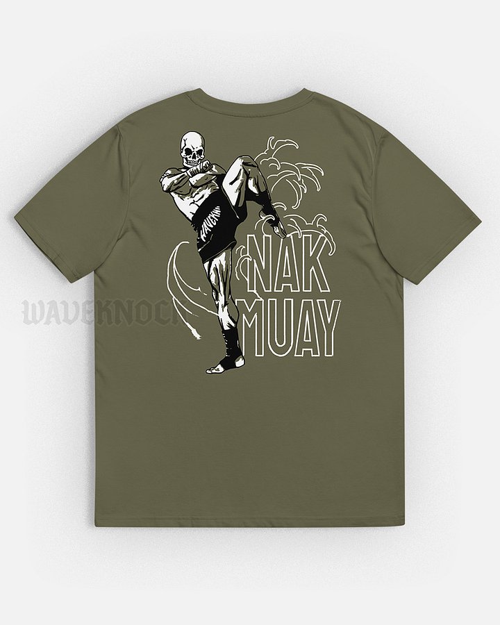 Nak Muay | Army Green T-shirt product image (1)