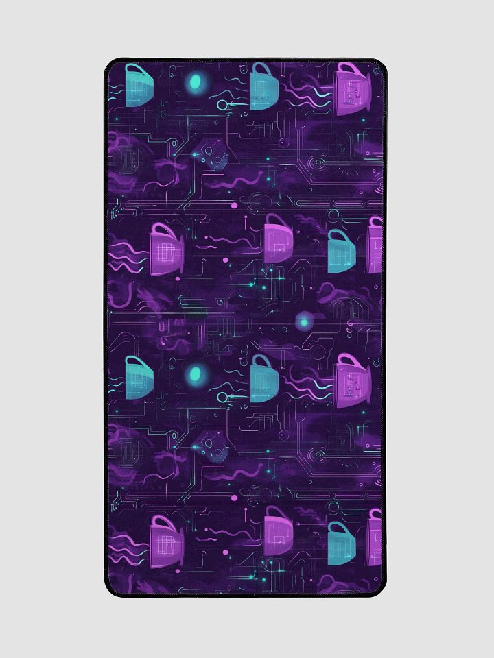 Techno Coffee Circuit Desk Mat product image (2)