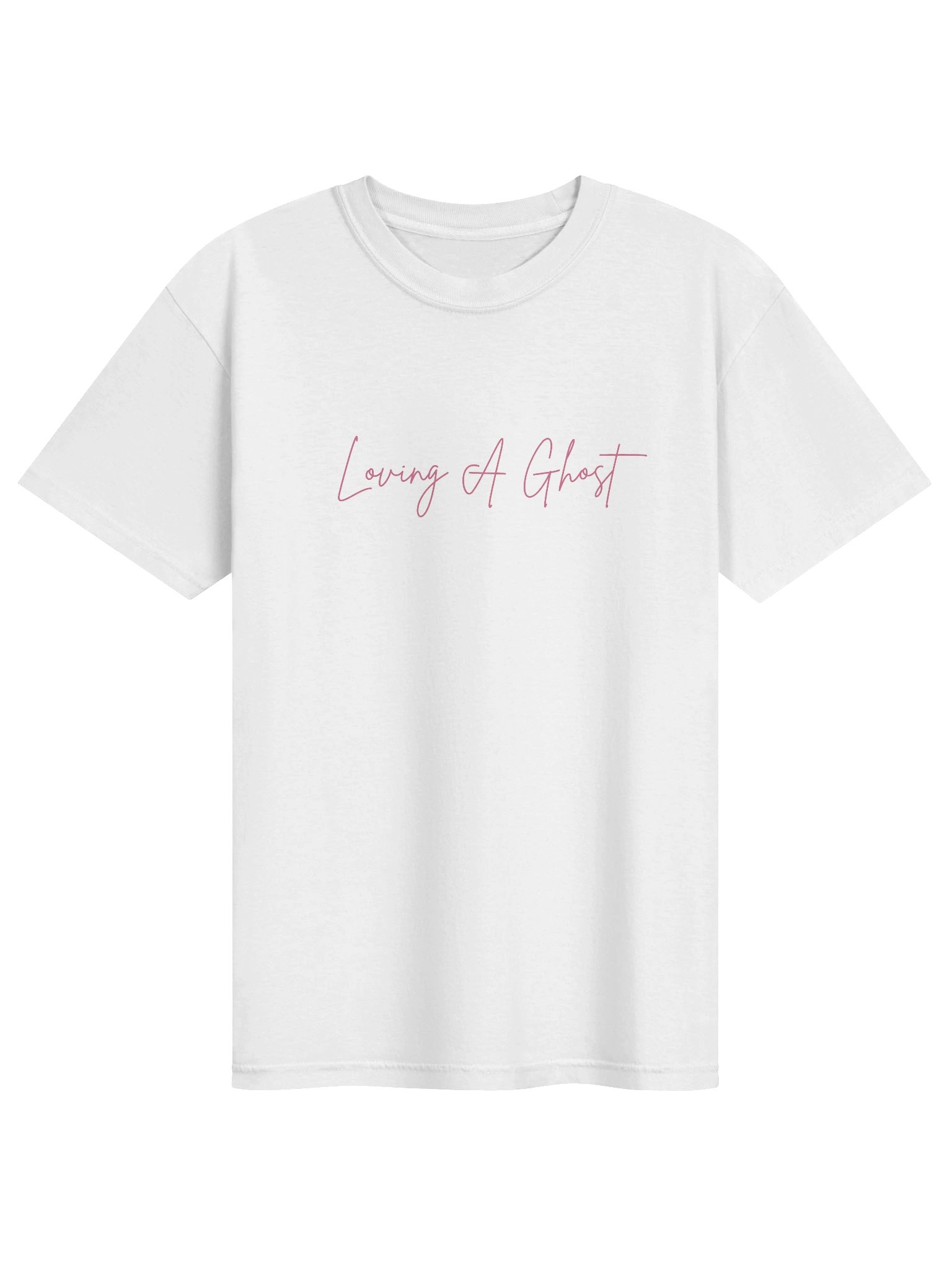 Loving A Ghost T-Shirt White product image (1)