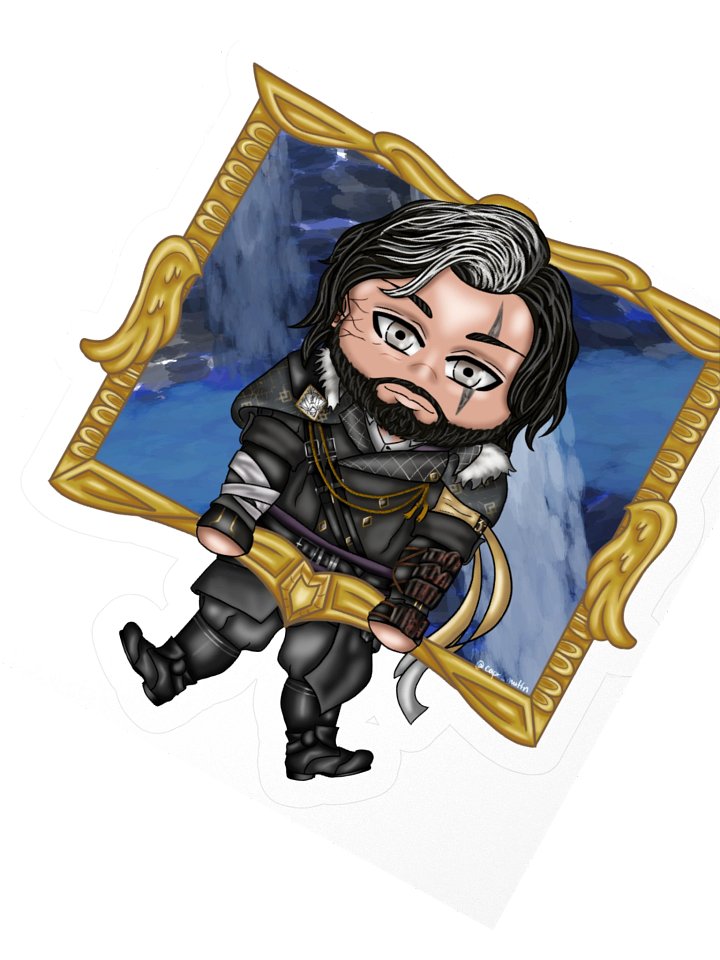 Chib Swordsman Sticker product image (5)