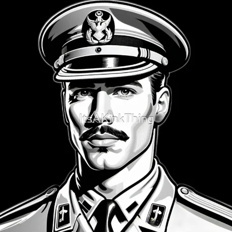 Royalty Free PNG 1940 Leather Military Daddy Tom of Finland Tribute LGBTQ Gay Pride Graphic Design product image (1)