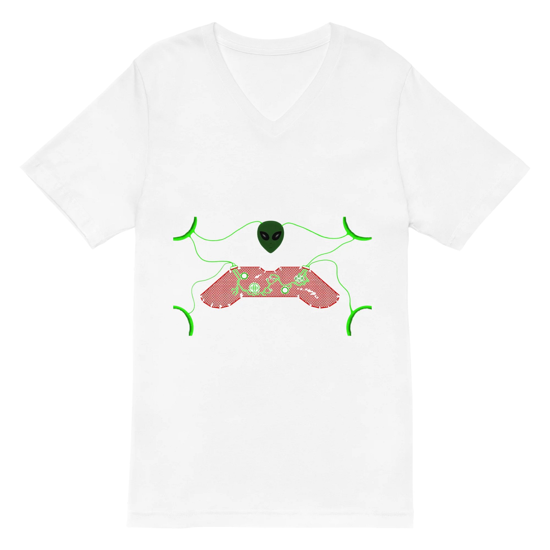 Galactic Alien V-Neck Tee product image (2)