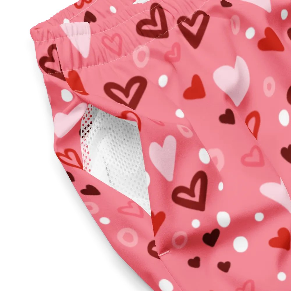 Heart Print Swim Trunks product image (5)