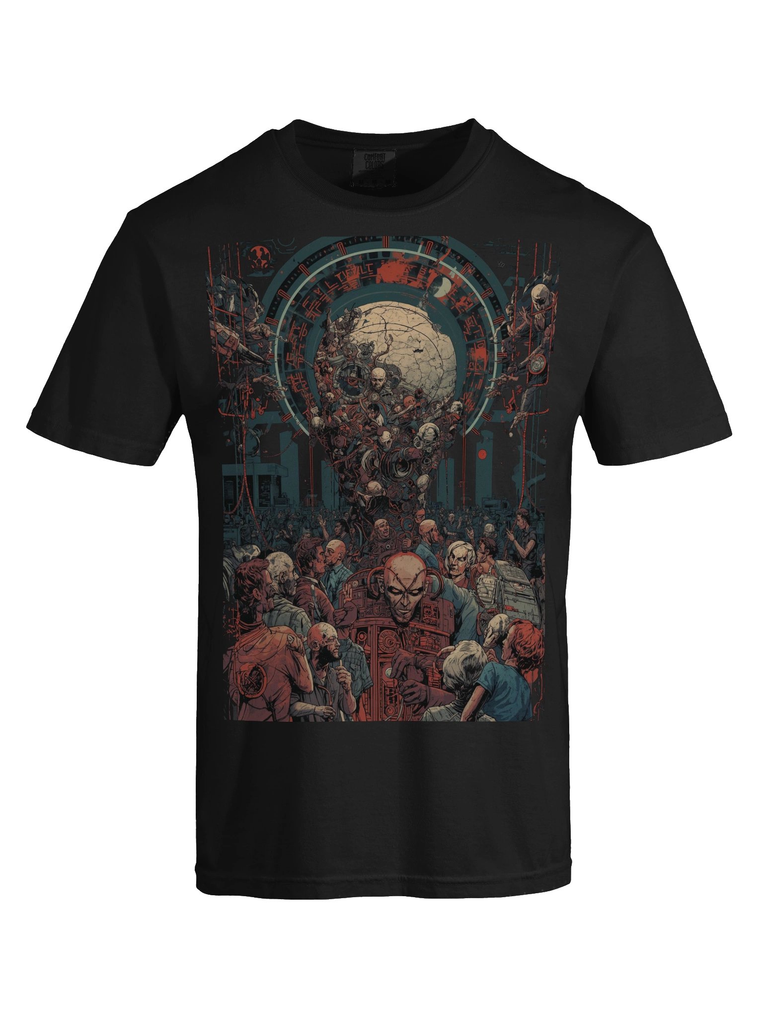 Dystopian Ritual Circle Heavyweight T-Shirt product image (2)