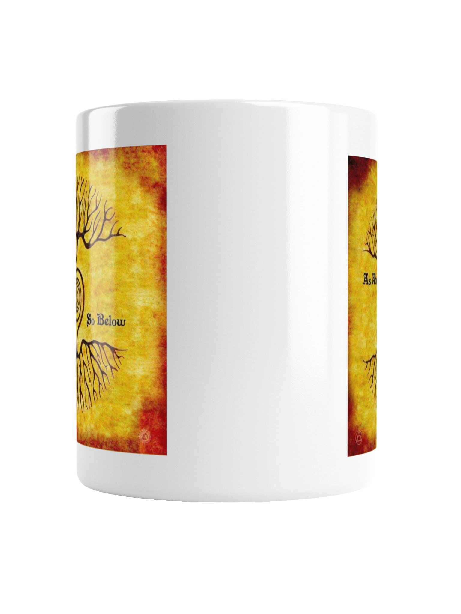 As Above So Below Tree of Life Mug | Spiritual Celestial Coffee Mug product image (2)