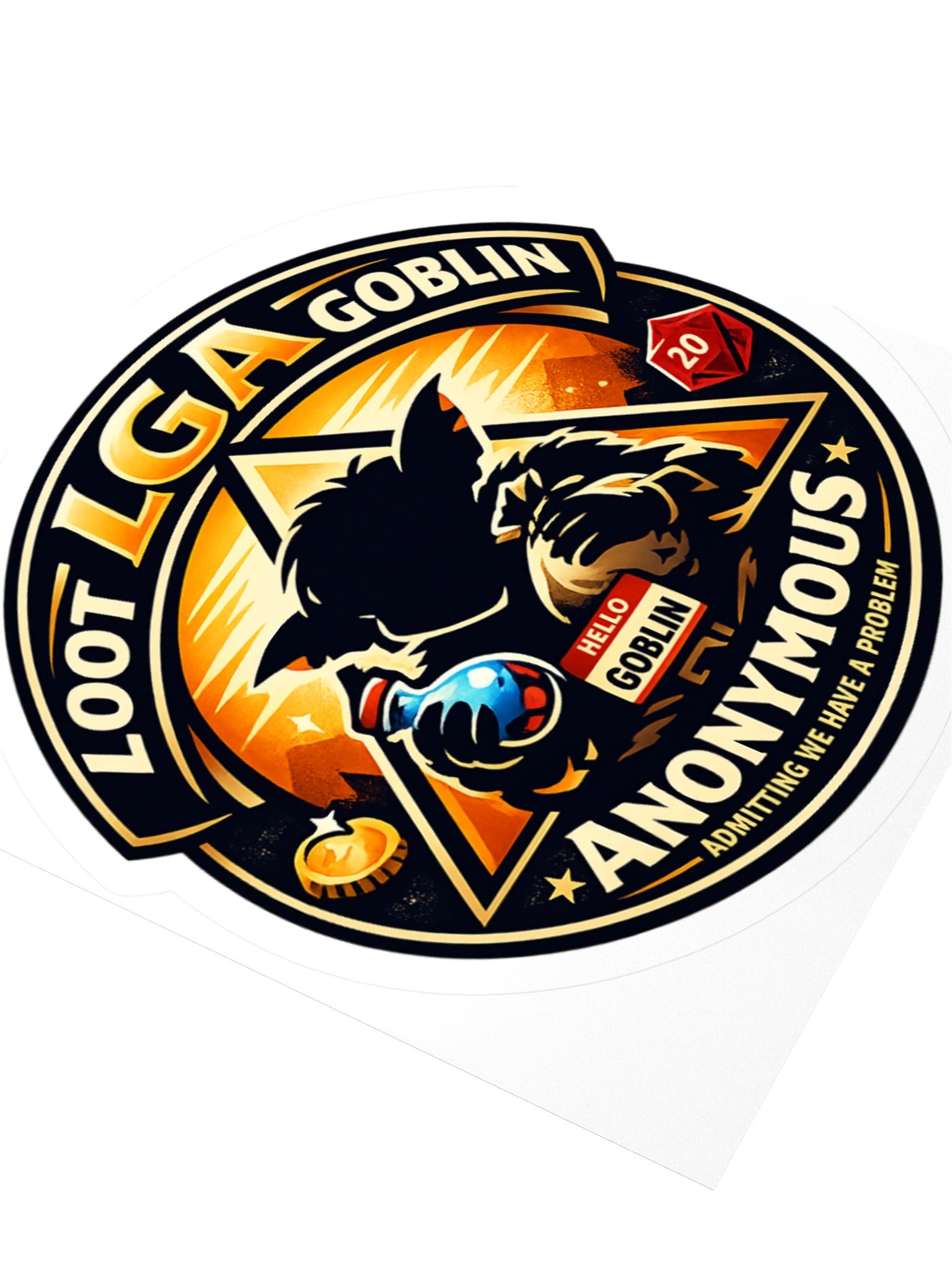 L.G.A sticker product image (3)
