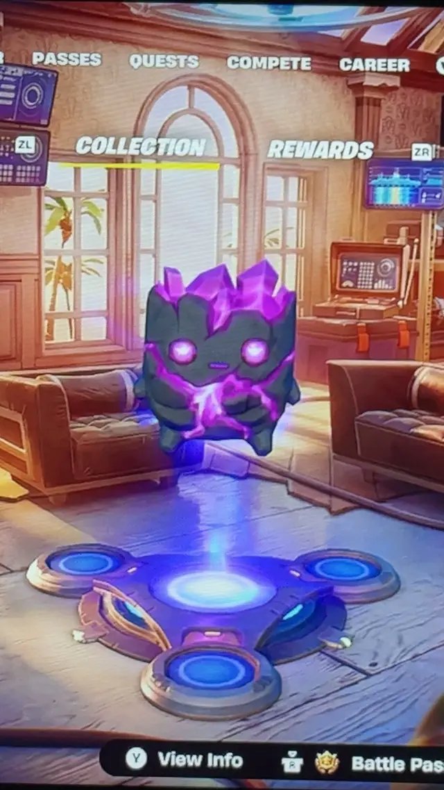Good Evening All! Guess who finally found the Zero Point Sprite?? Meeeee This particular one myself, @Kim 🦄 , @💋Meg👩🏻‍🦰 and @The Flying Southerner have been looking for a while now but I killed someonone in sinister strip and got it then! Finally got him and he’s so cute! #Fortnite #fortnitezeropoint  #FortniteES 
