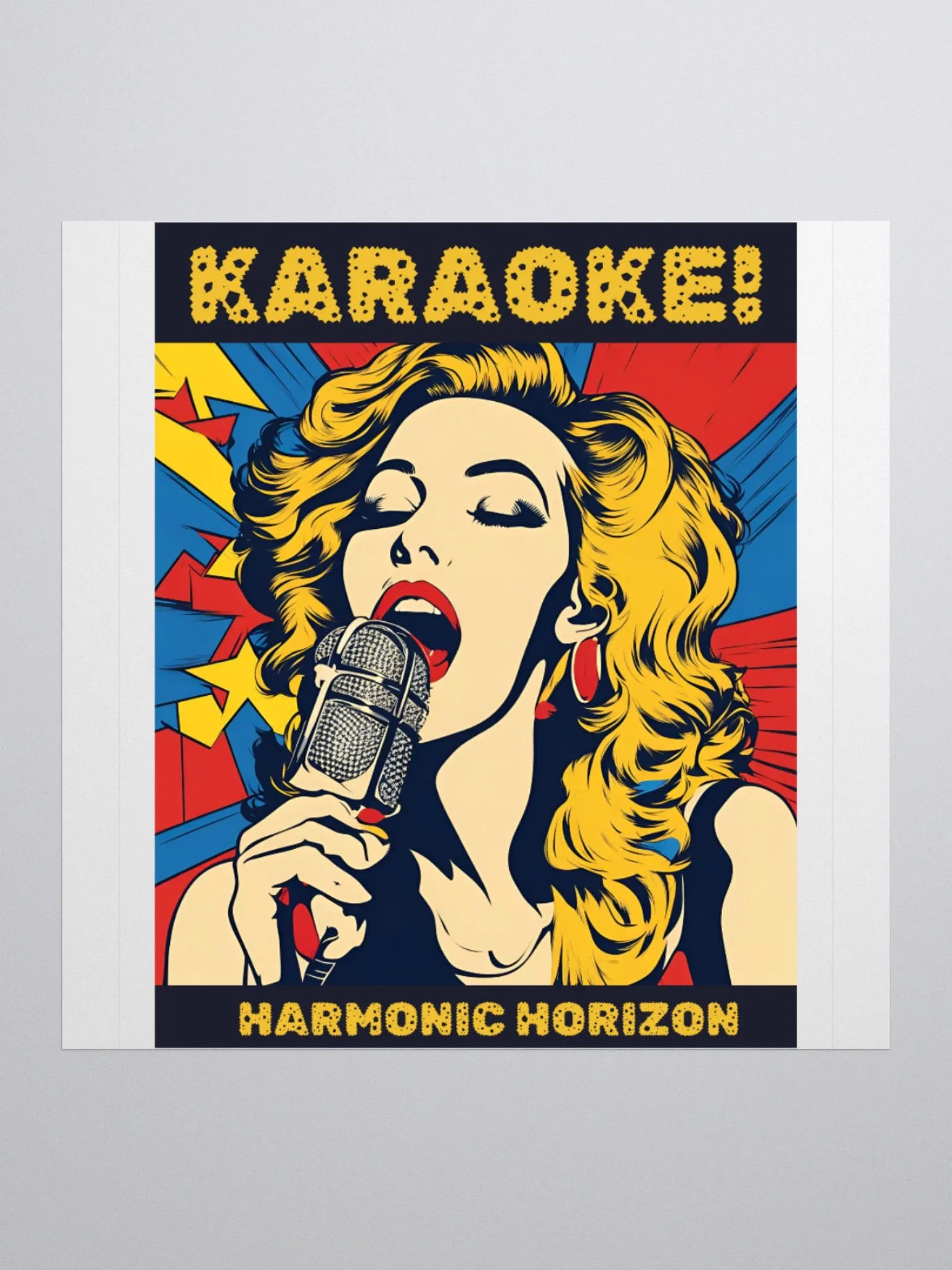 Passionate Pop Art Karaoke Stickers product image (1)