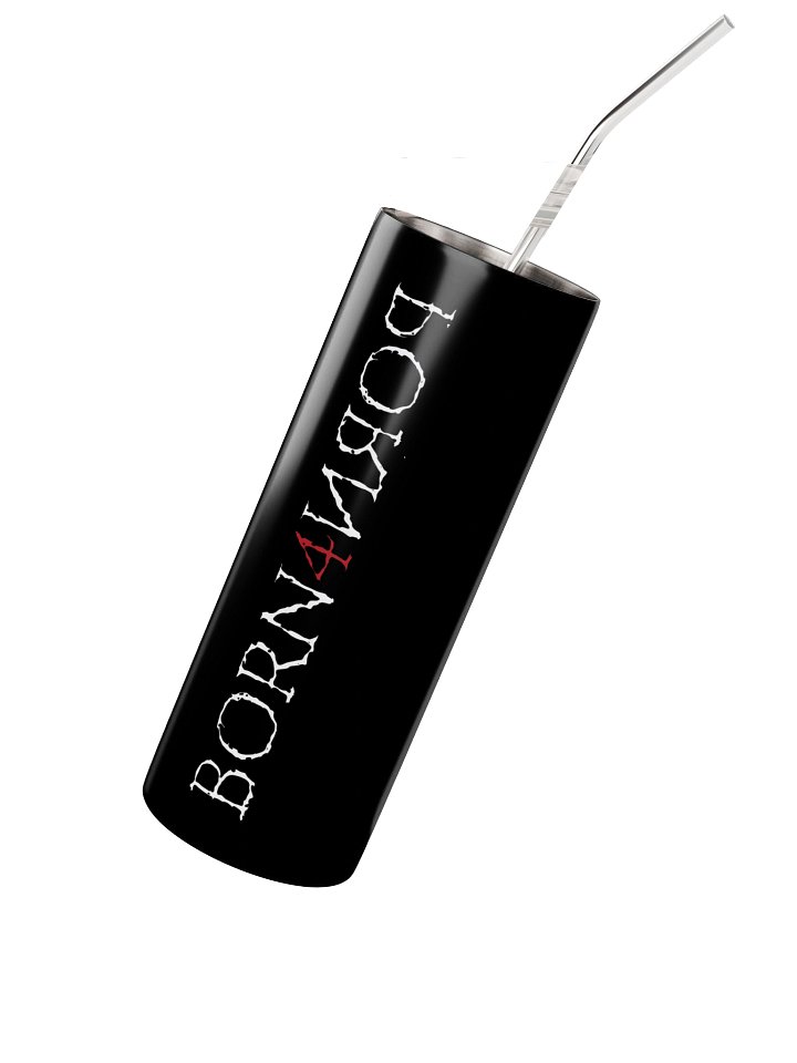 BORN4PORN stainless steel tumbler product image (2)