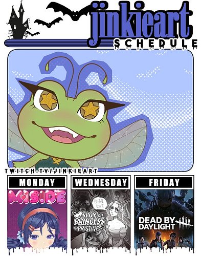 🎃 HORROR WEEK 👻

It's time for some spooky games before I take a streaming break to pack, declutter, and survive the move!

M...
