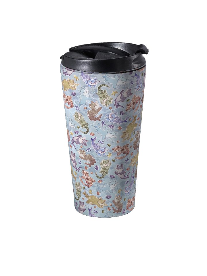 CATSHARK - stainless steel travel mug product image (2)