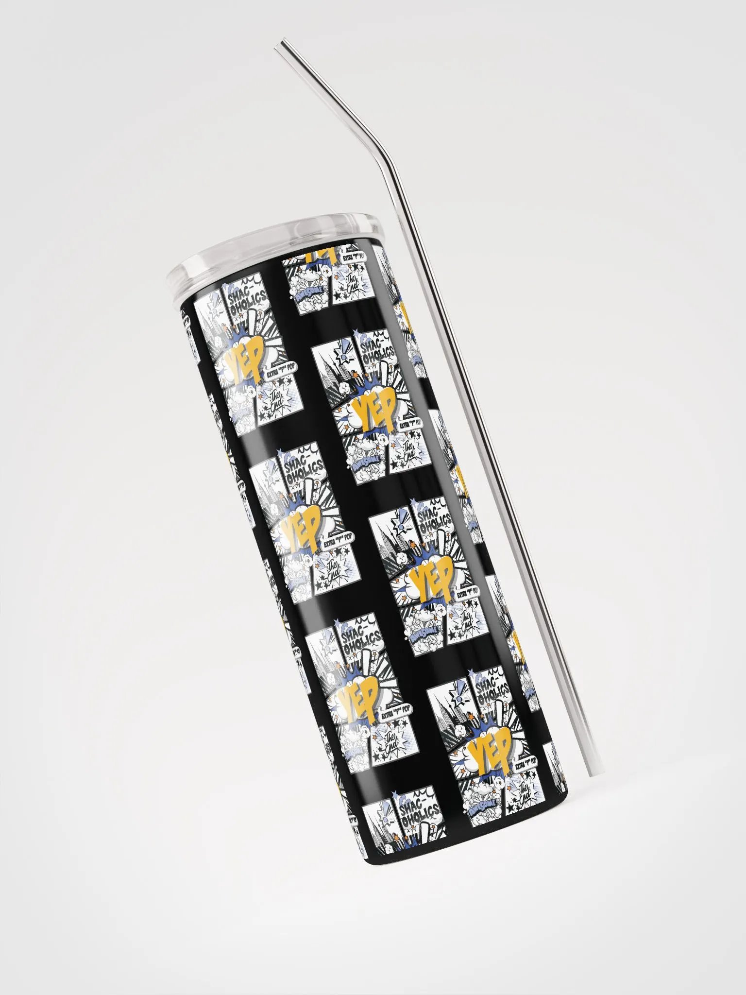 Shac-oholics Comic Blast Tumbler - 