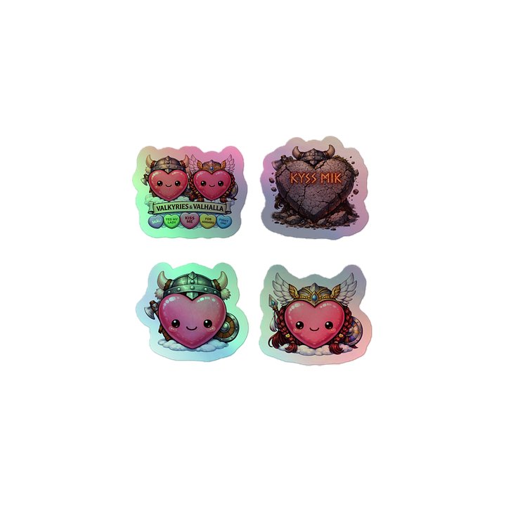 Valkyries & Valhalla Holographic Sticker Pack product image (1)