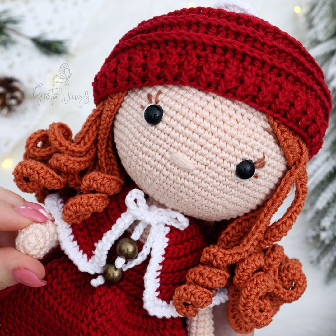 Amber at Christmas Amigurumi Pattern (Digital Download) product image (10)