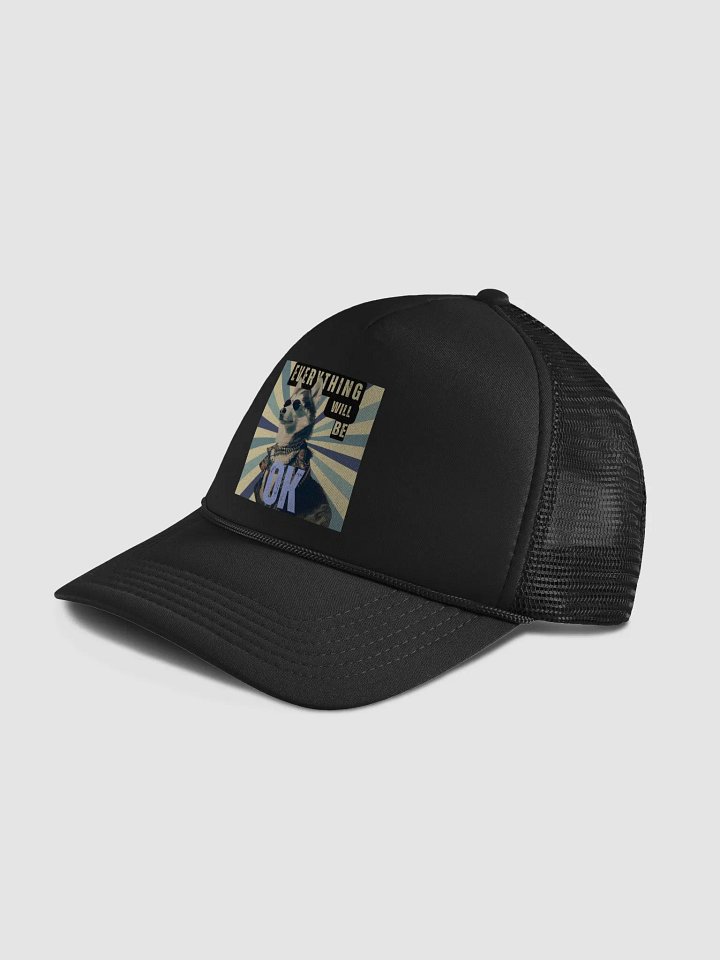 Siberian Husky Everything Will Be OK Foam Trucker Hat by Valucap product image (2)