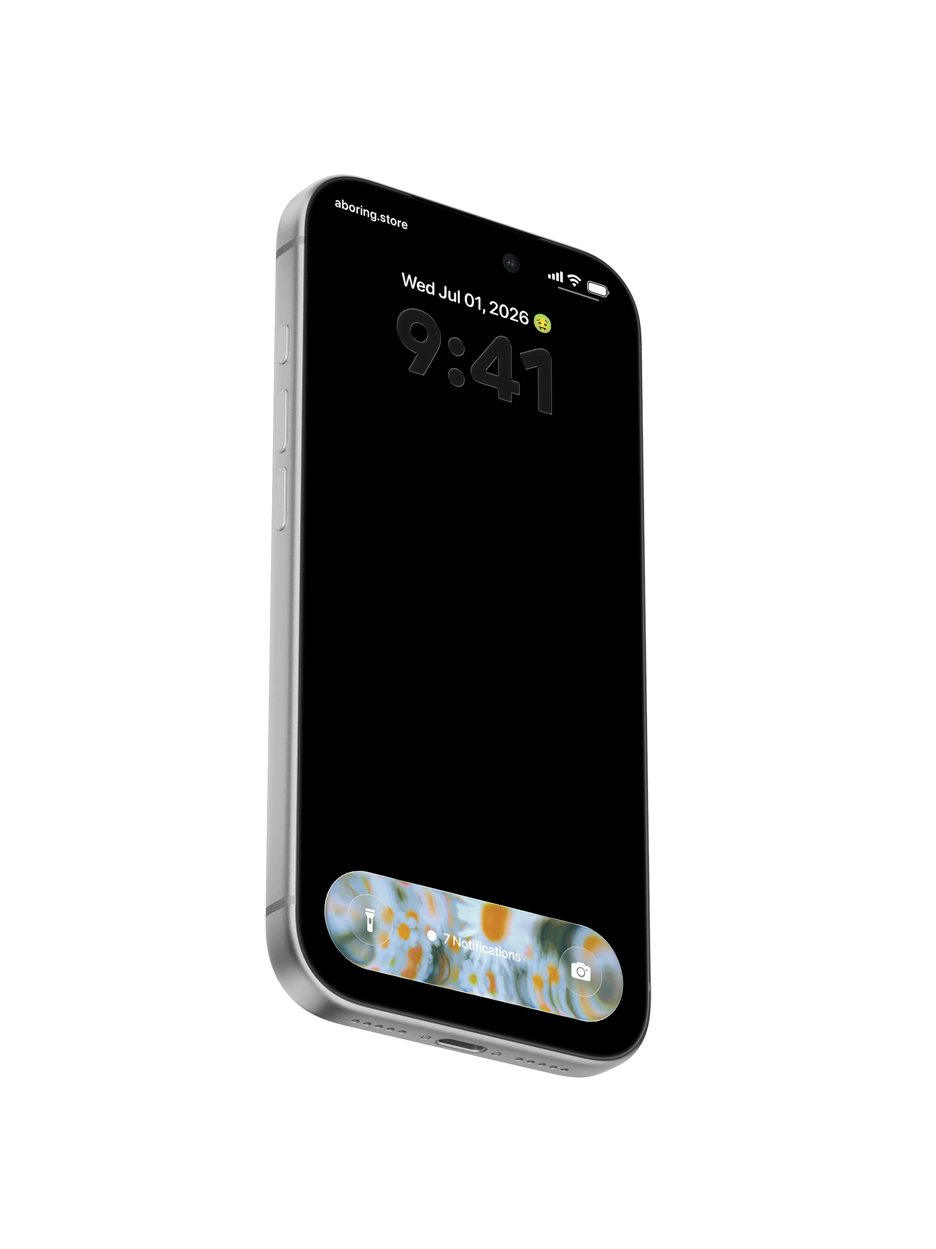 Liquid Glass Minimal Wallpaper product image (1)