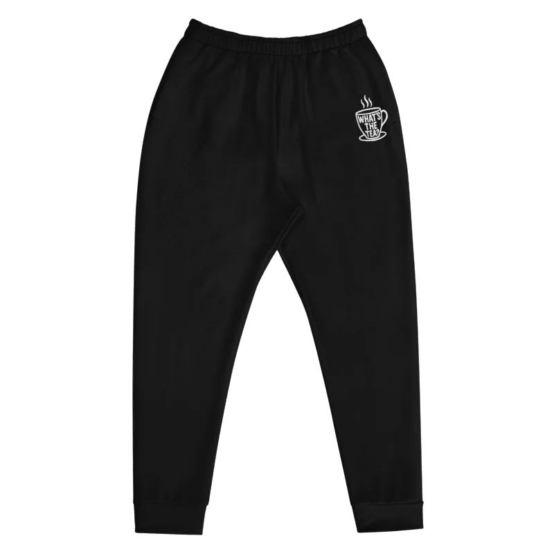What's The Tea? Joggers - Black product image (1)