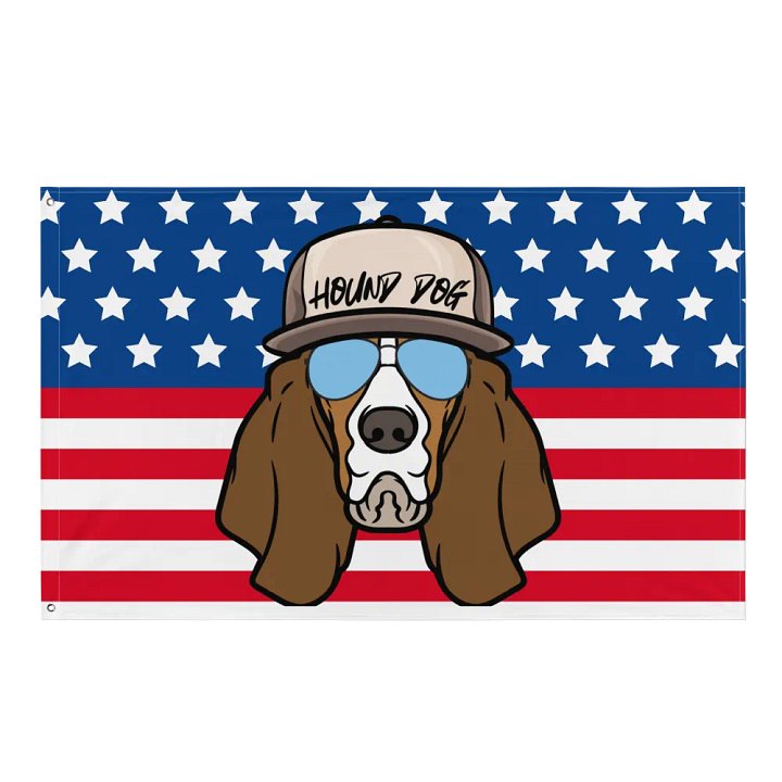 Hound Dog Flag product image (1)