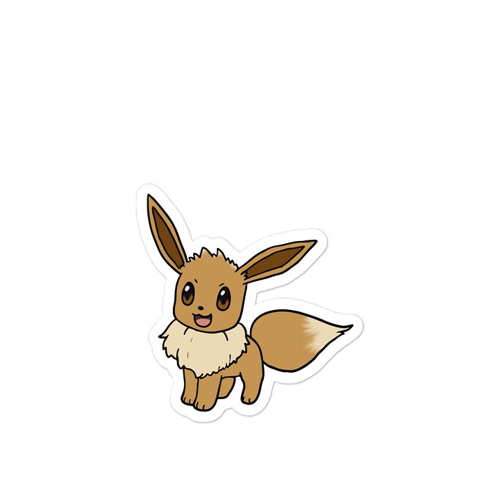 Eevee Kiss-Cut Vinyl Sticker product image (2)