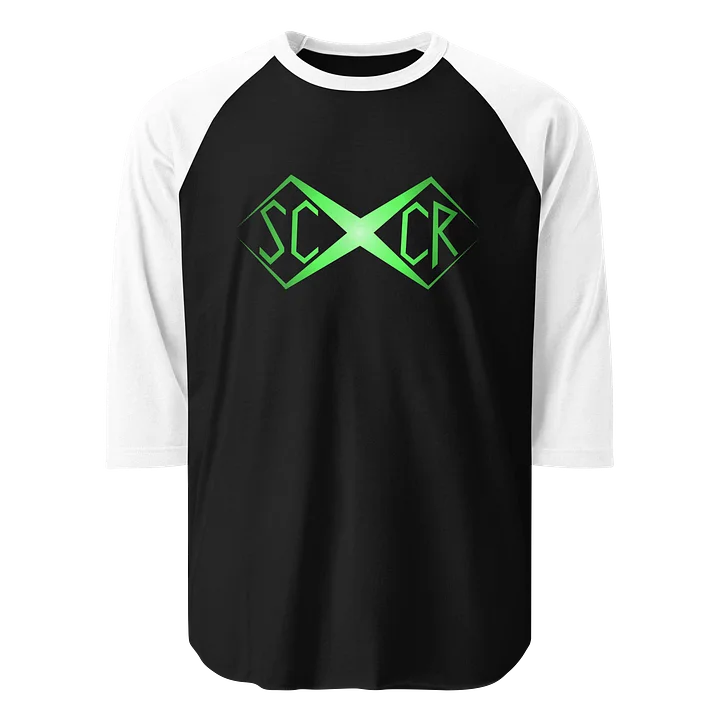 Green X Baseball Raglan product image (1)