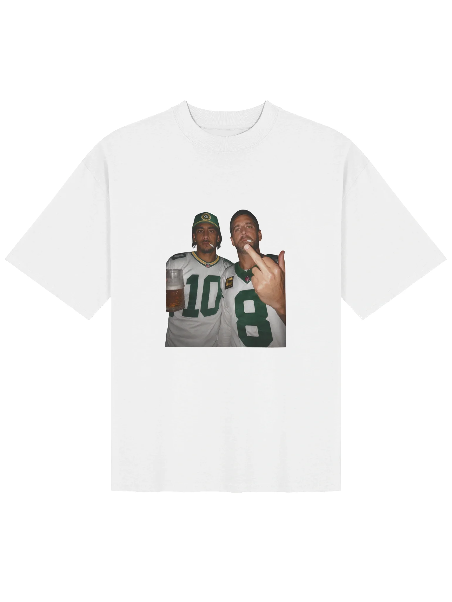 Jordan Love Aaron Rodgers Smoking Shirt product image (24)