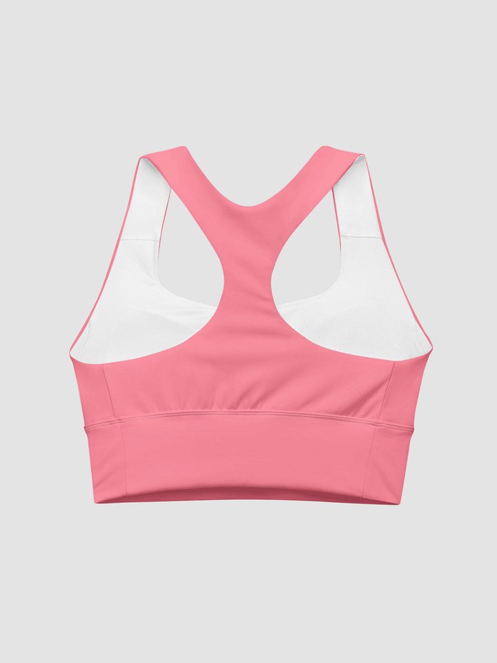 Longline Sports Bra - Flamingo Pink product image (2)