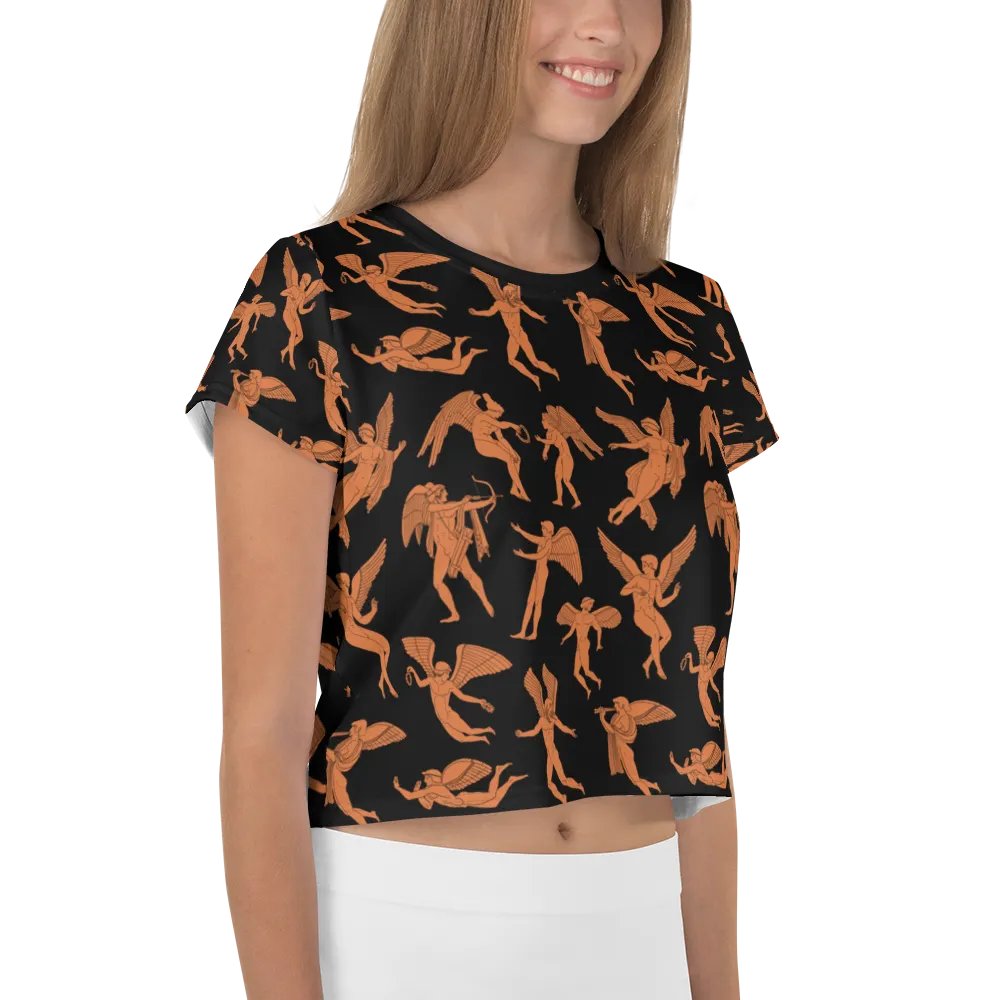 Erotes - red figure crop top product image (4)