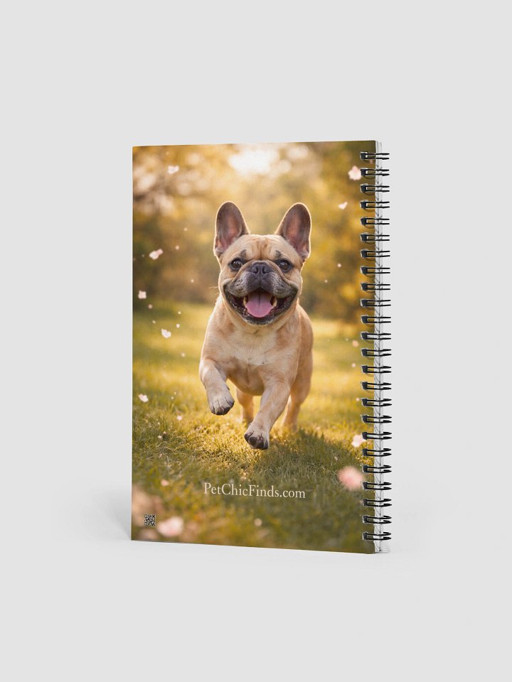 Sunny Day Frenchie Spiral Notebook product image (2)